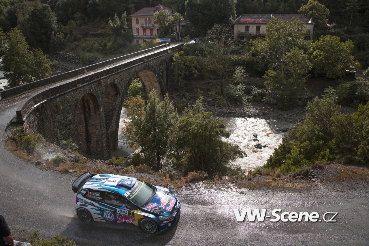 Sébastien Ogier (F), Julien Ingrassia (F) Volkswagen Polo R WRC (2015) WRC Rally France - Corsica 2015