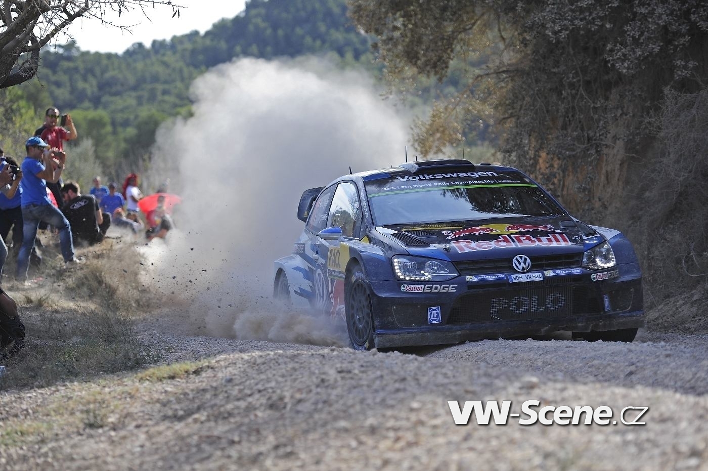 Sébastien Ogier (F), Julien Ingrassia (F) Volkswagen Polo R WRC (2015) WRC Rally Spain 2015