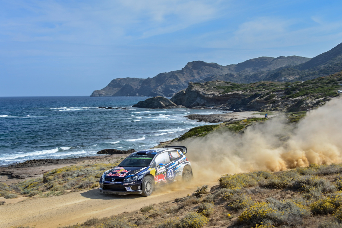 Sébastien Ogier (F), Julien Ingrassia (F) Volkswagen Polo R WRC (2016) WRC Rally Italia Sardegna 2016