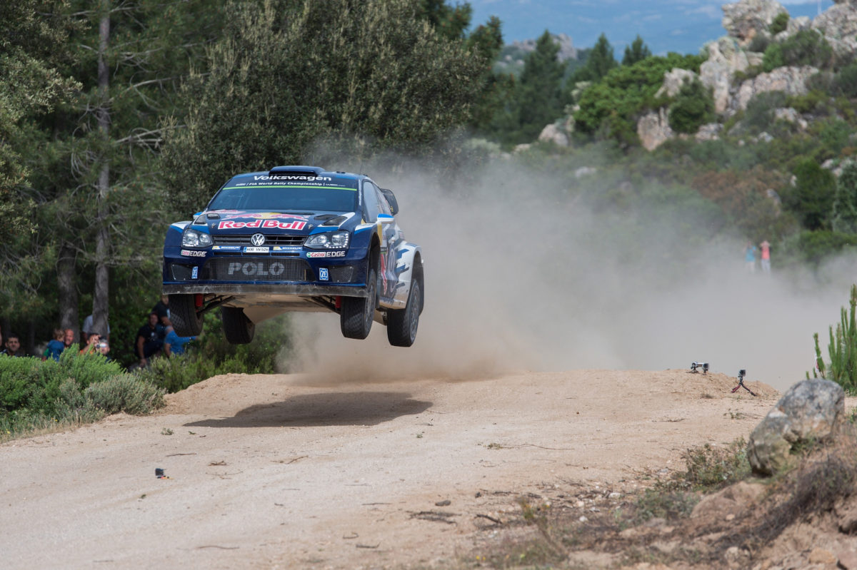 Sébastien Ogier (F), Julien Ingrassia (F) Volkswagen Polo R WRC (2015) WRC Rally Italia Sardegna 2015