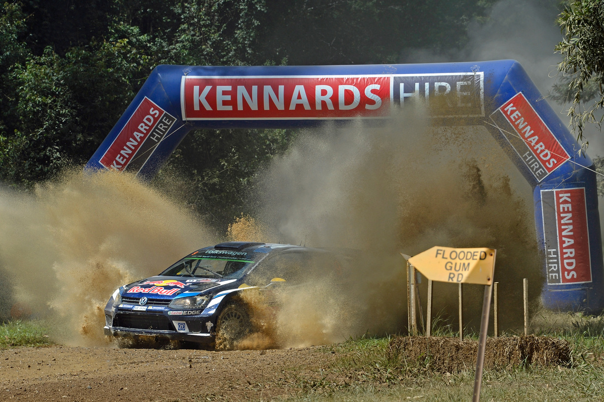 Andreas Mikkelsen (NOR), Anders Jæger (NOR) Volkswagen Polo R WRC (2016) WRC Rally Australia 2016 Photo: Daniel Roeseler